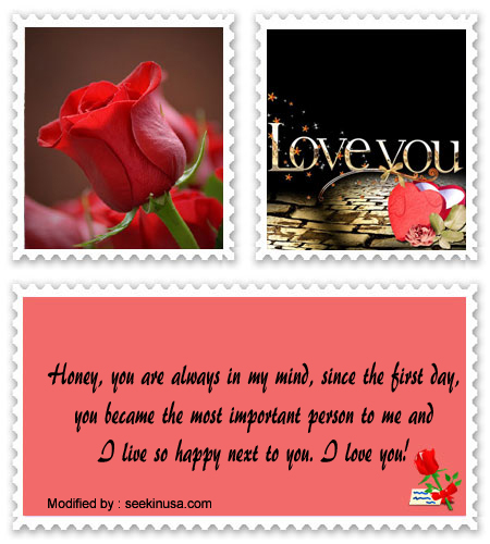 romantic i love you card message for girlfriend