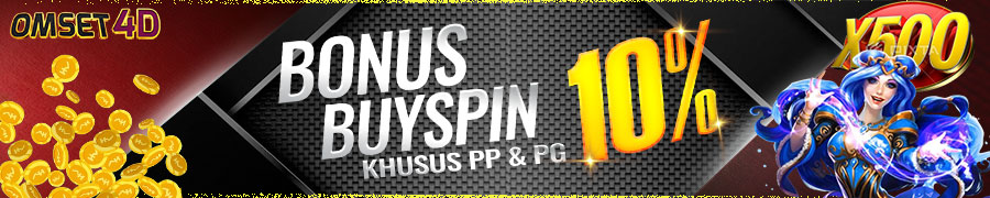 BONUS BUY SPIN 10% PRAGMATIC 